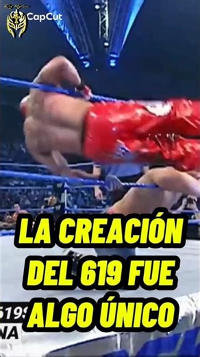 ☝️🤓How was Rey Mysterio's 619 invented? #wwe #luchalibre