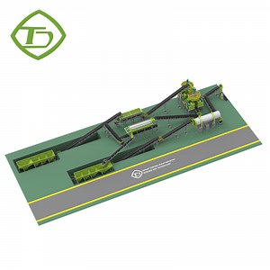 [Hot Item] Customized Solutions Cow Manure Automatic Granulation NPK Fertilizer Production Line Machine