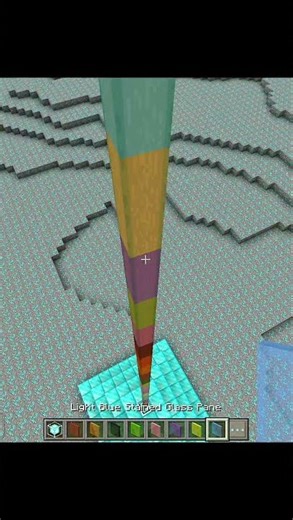 Minecraft Rainbow Beacon 🥀 #deku #minecraft