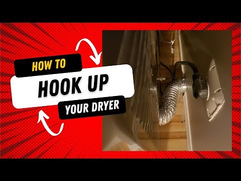 How to properly hook up your dryer vent using flexible hose