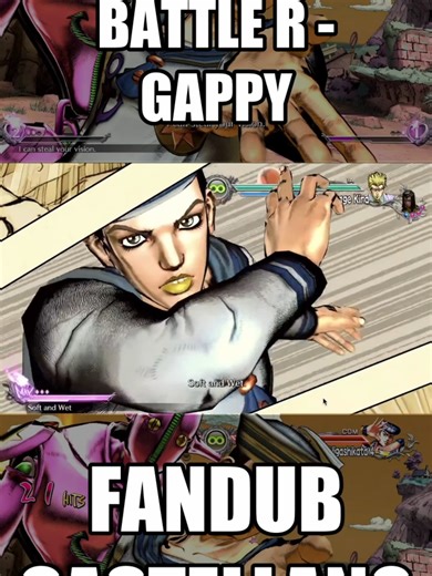 Gappy Castellano Fandub - Jojo's ASBR