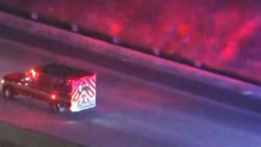 LAPD officers chased a possible stolen ambulance Friday in the San Fernando Valley. Via: KNBC | WKYC Channel 3 - Cleveland