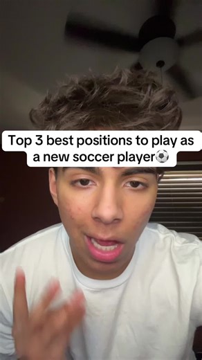 Top 3 Best Positions for New Soccer Players