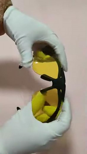 how to change lenses for sports glasses with the interchangeable lenses.