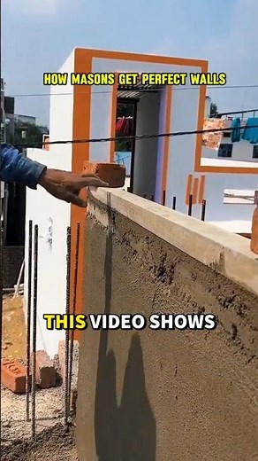 Perfect Cement Plaster Finishing Using a Plastering Trowel