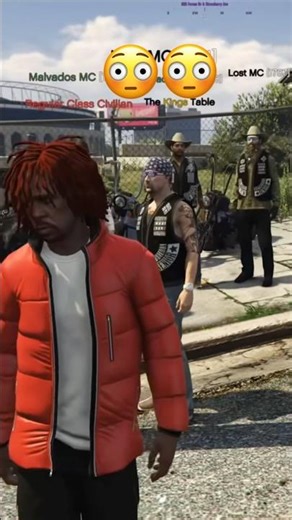 Biker Gang SHOOTOUT GTA RP! #gta #shorts #shortsvideo #reels #trending