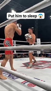 Put him to sleep 😱 #Knockout #kickboxing #MuayThai Fighter: Omid Nosrati . MTA Muay Thai Authority. | Muay Thai Authority