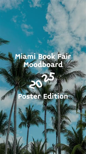 Descubre el cartel del Miami Book Fair 2025