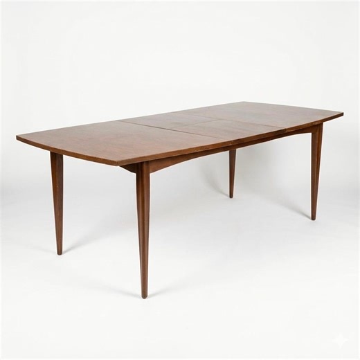 Broyhill Premier Vintage Mid Century Modern Walnut Dining Table With 2 Leafs C. 1960s - Etsy