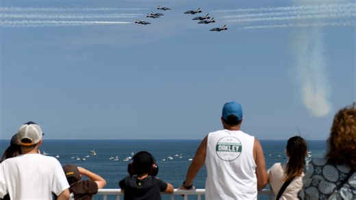 OC Air Show returns this month with Navy Blue Angels, parachute teams, more: All to know