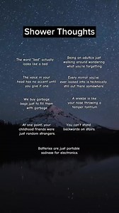 232K views · 957 reactions | Your brain deserves a little chaos now and then. 易 #ShowerThoughts #MindTwisters #DeepButFunny #RandomRealizations #OverthinkingAgain | Psychology Unlocked | Facebook