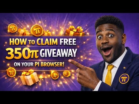 Pi-Network update, how to claim free 350 Pi giveaway on your Pi browser