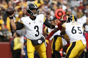 Russell Wilson stats today: How did the Steelers QB fare against Commanders in Week 10?