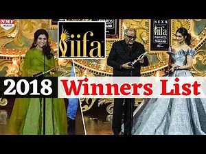 Winners list of IIFA Awards 2018|Sridevi |Irrfan Khan