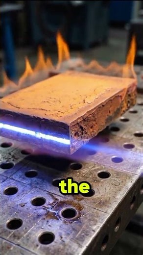 Laser Rust Removal on Steel Spacer Block | Satisfying Clean