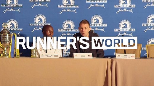 Galen Rupp took second place in the 2017 Boston Marathon. http://bit.ly/2oEL7VR | Runner's World