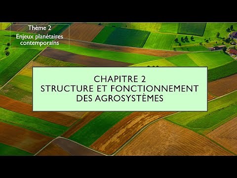Life and Earth Sciences - Second Year - Theme 2 - Chapter 2: Agro-ecosystems