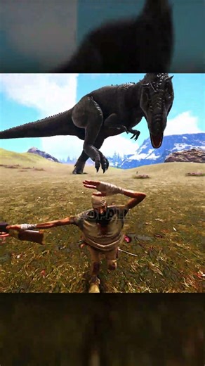 Je n'aurais pas dû attraper ce Giganotosaure par la queue #arksurvivalevolved #arksurvivalascended