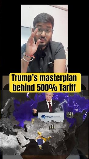 From 500% Tariffs to Military Power — Trump’s Real Game Plan