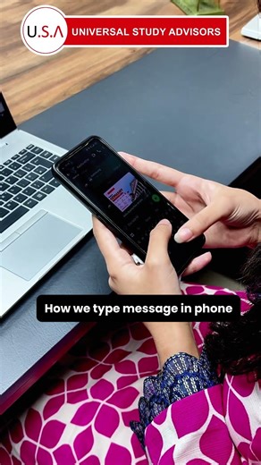 How We Type Message on Phone vs Keyboard