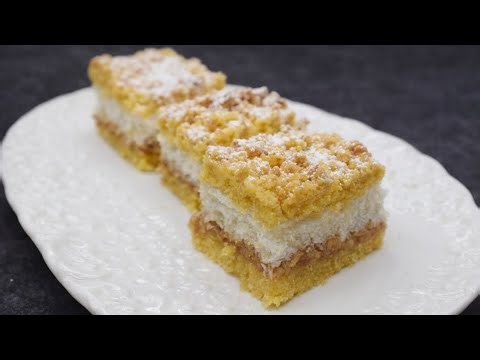 Prhka pita sa kokosom i jabukama