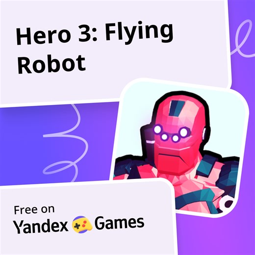 Hero 3: Flying Robot - play online for free on Yandex Games