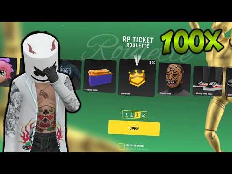 I Opened 100 RP Tickets in Grand RP...
