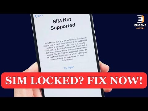 How to Unlock SIM lock on iPhone | iPhone SIM Lock Unlock from Any Carrier (AT&T, T-Mobile, etc.)