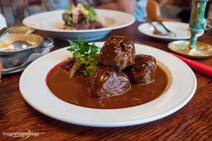 Swedish Food (and Reindeer Steak) at Restaurant Pelikan in Stockholm