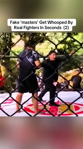 Fake 'masters' Get Whooped By Real Fighters In Seconds (2) | masters