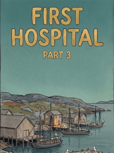 Battle Harbour, Labrador, 1893: the first hospital on the Labrador coast. Every summer thousands of Newfoundland fishing people worked that coast, and until then not one doctor lived on it. Wilfred Grenfell's mission went on to run hospitals and nursing stations from Labrador to St. Anthony; in 1981 they passed to the province for one dollar. Part 3 of 3. The full story tonight. 📅 Our 2027 calendar: link in the first comment. #newfoundland #newfoundlandandlabrador #labrador #battleharbour #stan