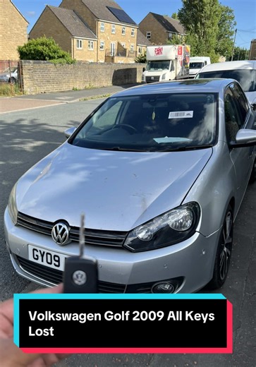 Volkswagen Golf Mk6 2009: All Keys Lost Solutions