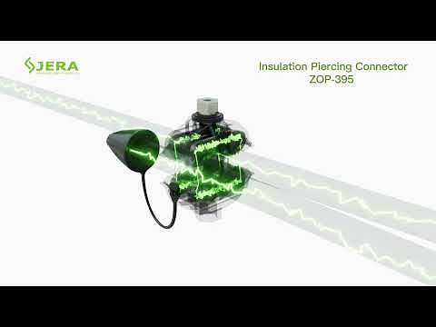 How to use the insulation piercing connector with 300 sqm double jacket cables, ZOP-395 by Jera Line