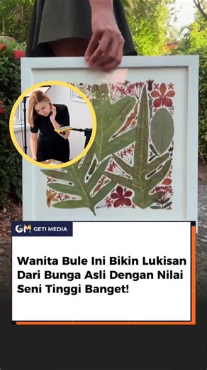 Wanita ini memilih bunga yang mulai layu bukan untuk dibuang, tapi untuk diabadikan. Setiap kelopak yang ia tempel, punya cerita tentang waktu, perubahan, dan keindahan yang rapuh. Buatnya, seni bukan hanya soal visual tapi bagaimana kita menghargai hal-hal yang sering kita anggap sepele. Sumber: @flowerframery #lukisanbungaasli #handmadeartwork #ecofriendlyart #flowerart #naturalscape #homedecorideas #artscommunity #seniasli #localartisan #ecocraftmovement #creativeinspiration #artiststory #aes