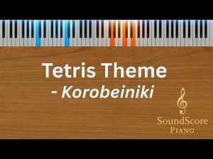 Tetris Theme – Korobeiniki | Piano Tutorial + Sheet Music (Keyboard)