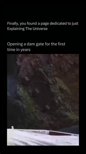 Explaining The Universe on Instagram: "A dam is a structure built across a river or stream to block and control the flow of water. By holding back water, a dam creates a reservoir that can be used for drinking water, irrigation, flood control, and generating hydroelectric power. Dams come in different types, such as concrete gravity dams, curved arch dams, and embankment dams made of earth or rock. They play an important role in managing water resources and producing renewable energy, but they c