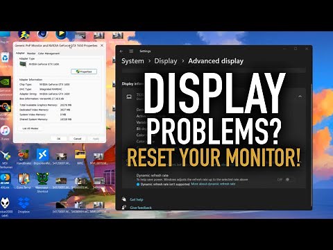 How to Reset your Monitor in Windows 11