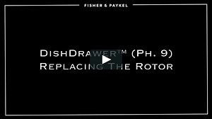 Service Training Videos - DishDrawer (Ph. 9) - Replacing The Rotor