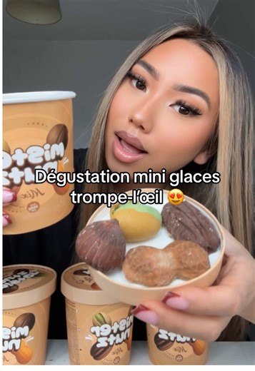✨ Des mini-glaces trompe-l’œil Mister Nutz 🤯 Impossible de résister à ces petites merveilles 😍 Je les ai trouvées chez @KING USA PRO #fyp #pourtoi #degustation #trompeloeil #glace