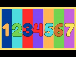 Count to 7 | Learn Numbers | Counting from 1 to 7 | 123 Song
