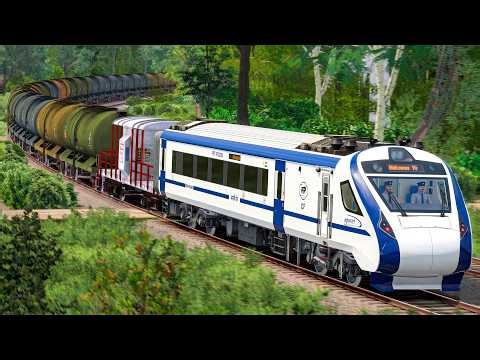 Vande Bharat PULLING Petrol Tankers | Indian Railways Experiment | Railworks - Indian Train Sim 2026