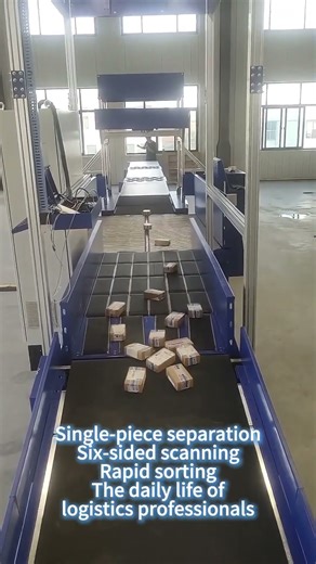 Single-piece Separation+ Six-sided Scanning| Sorting machine