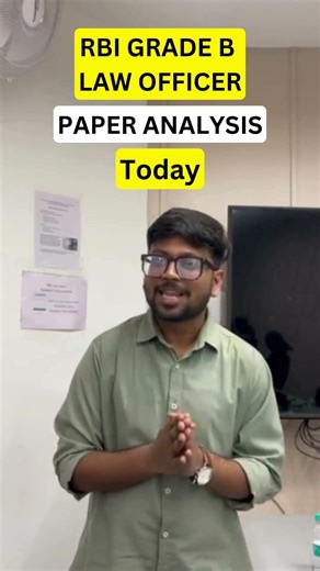 RBI Law Officer 2026 Aspirants — All the Best! 🚨 Live Paper Analysis After Exam @07 PM