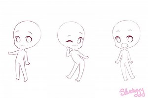 Chibi Art Base Poses