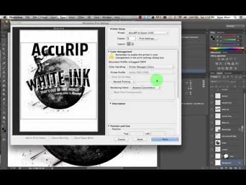 How to Setup AccuRIP Software for Screen Printing Halftones