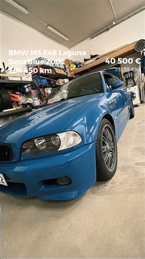 🔥 BMW M3 E46 Laguna Seca Blue – harvinaisuus Vantaalta! 🔥