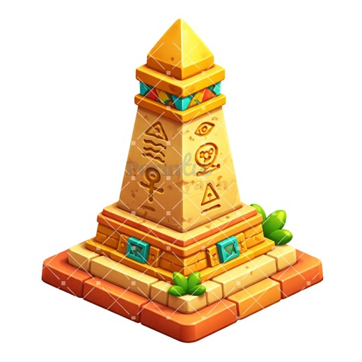 3D Cartoon Sphinx Clipart: Ancient Egypt Kids Illustration (digital Download) - Etsy