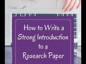 how to write introduction in research paper l step by step guide l explanation