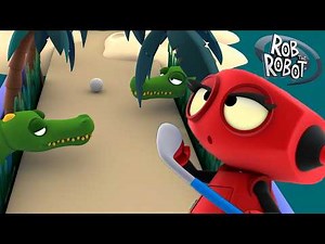 Rob's Galaxy Golf Challenge! ⛳️ | Rob The Robot | Preschool Learning
