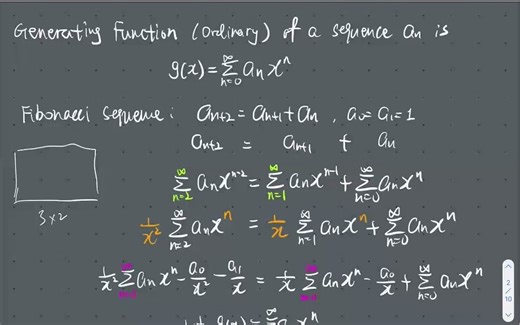 组合数学 Generating Function, Rook Theory and Problémé des Menages
